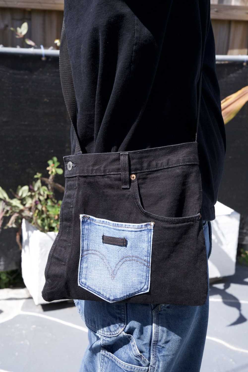 Levi's × Streetwear Upcycled Levi's Denim Shoulde… - image 1