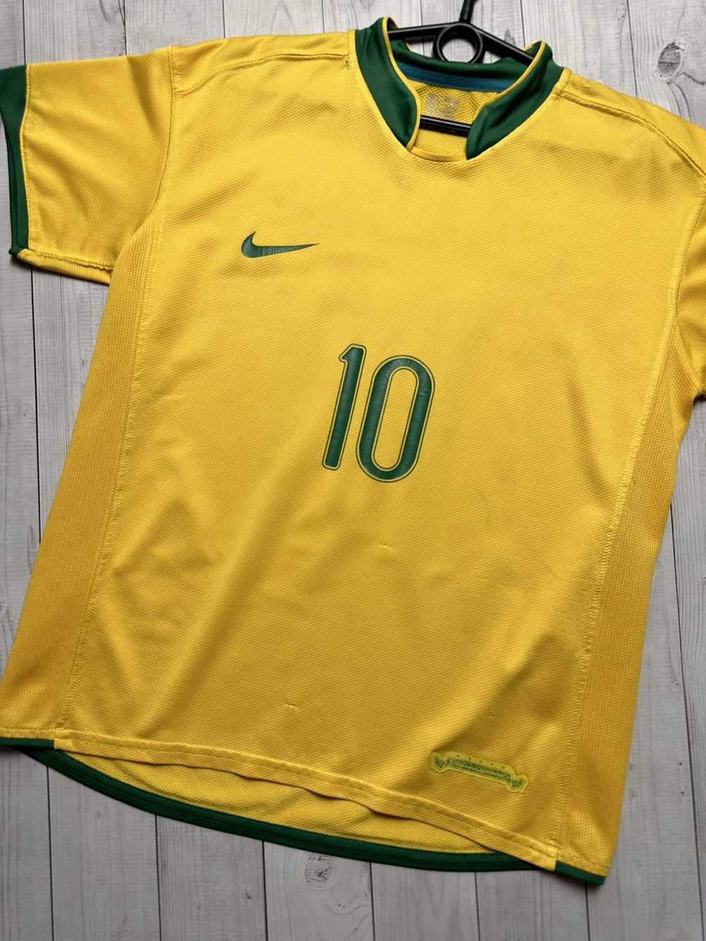 Streetwear Vintage Brazil Soccer Jersey size S - image 3