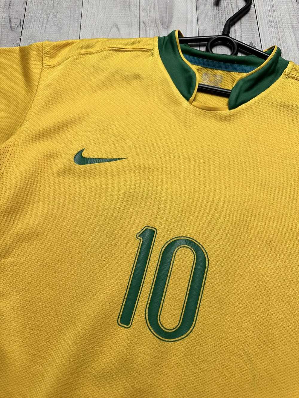 Streetwear Vintage Brazil Soccer Jersey size S - image 5