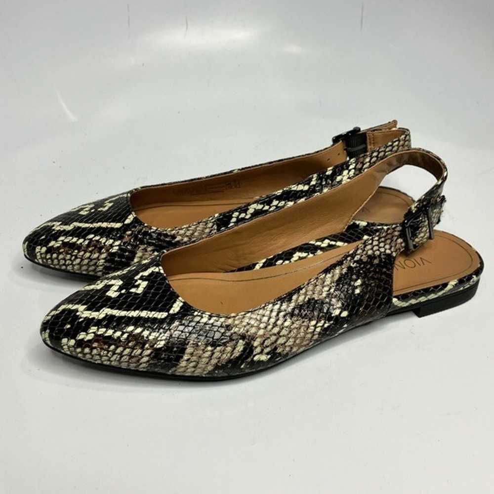 Vionic Jade Boa Slingback shoes snake skin print … - image 1