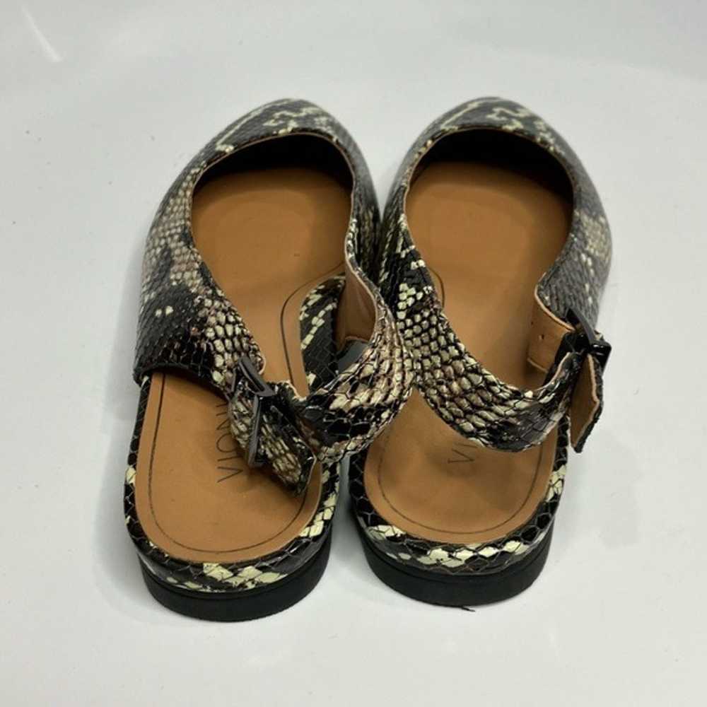Vionic Jade Boa Slingback shoes snake skin print … - image 4