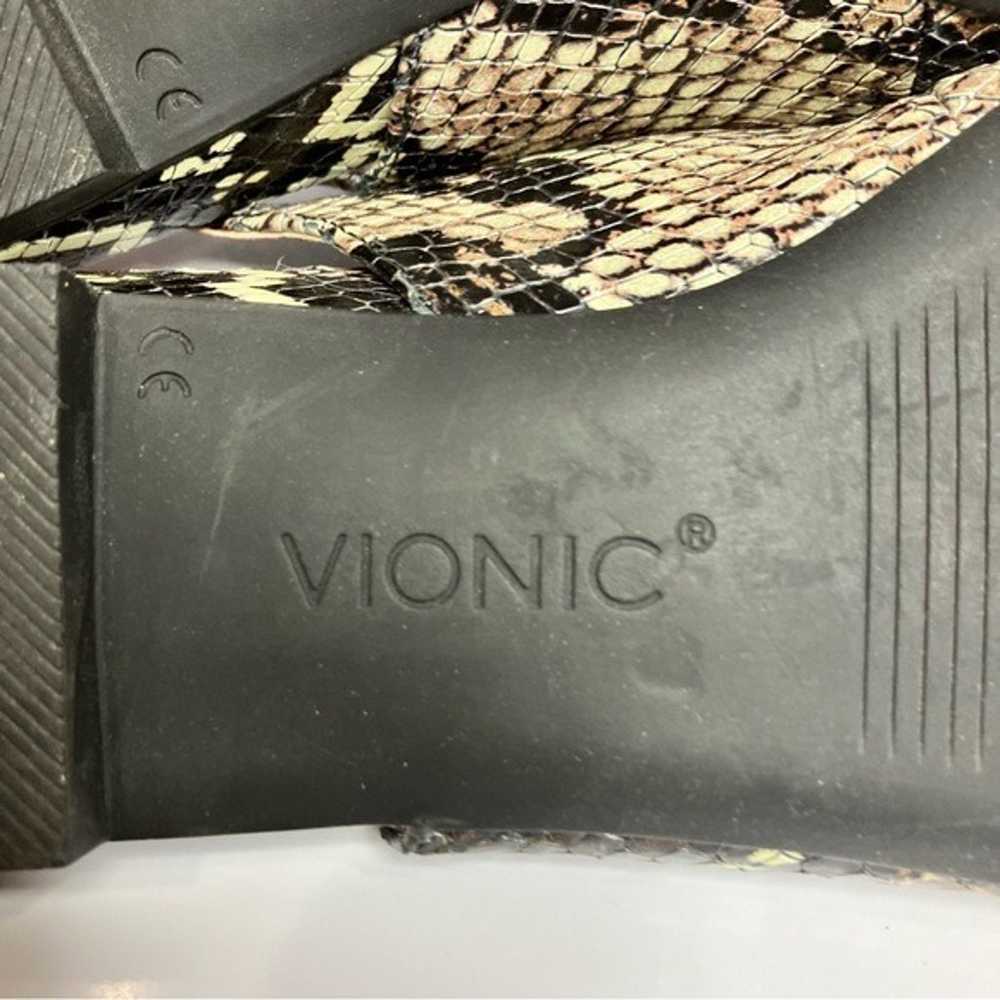 Vionic Jade Boa Slingback shoes snake skin print … - image 6