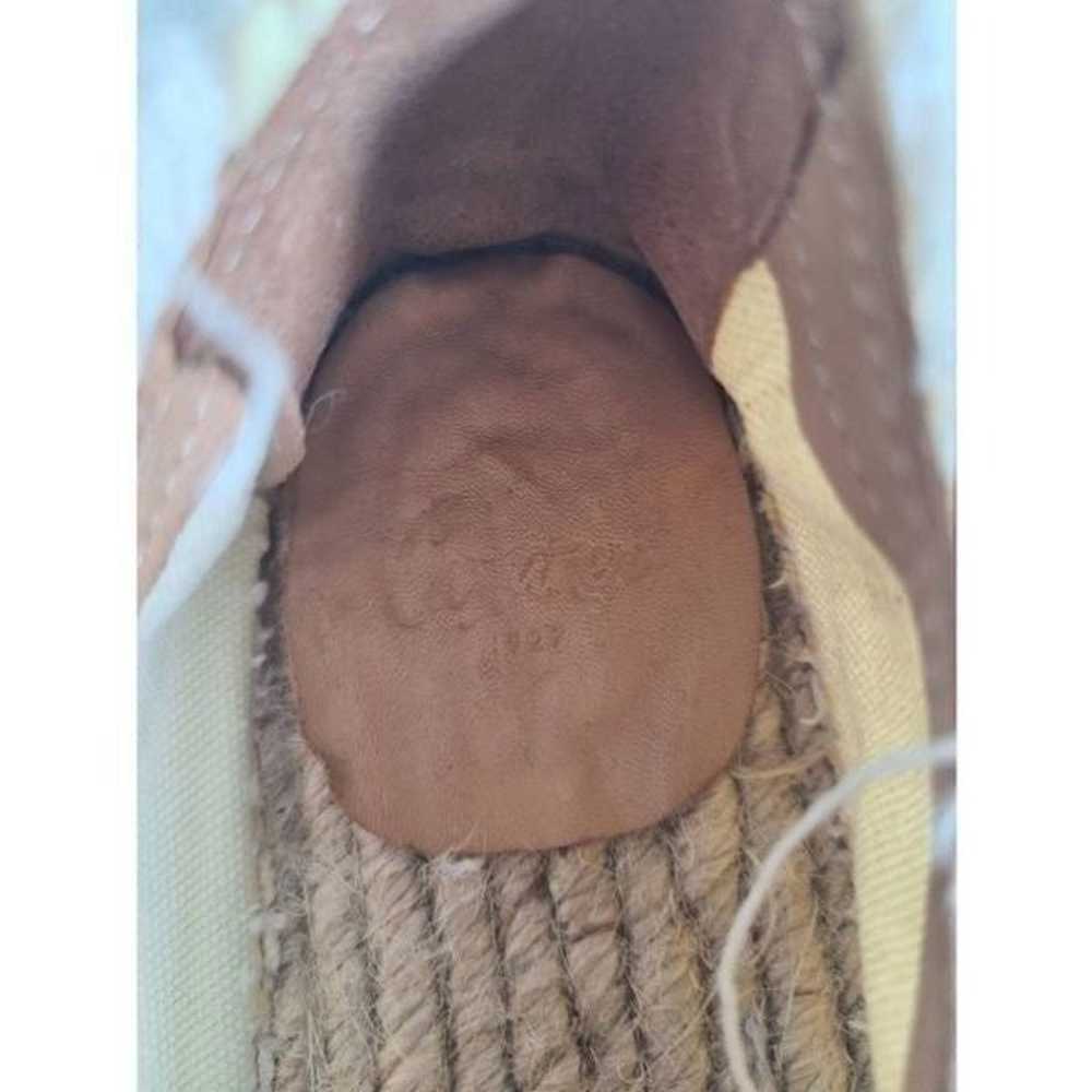 Castaner Espadrilles Flat Shoes Womens 38 Ivory C… - image 7