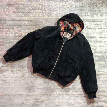 AMI × Vintage Ami a.m.i. Leather jacket vintage h… - image 1