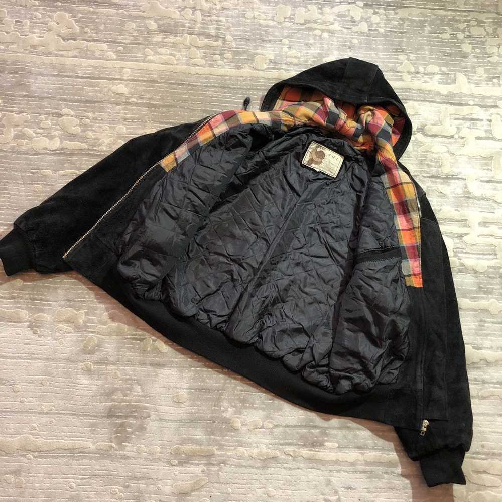 AMI × Vintage Ami a.m.i. Leather jacket vintage h… - image 7