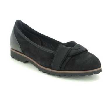 New 54.107.17 Black Suede Leather Ballet Flatby G… - image 1