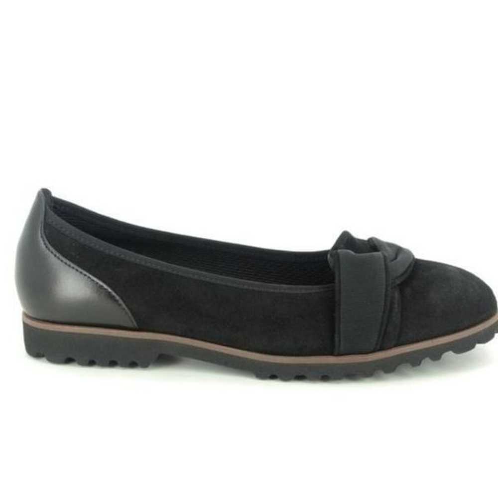 New 54.107.17 Black Suede Leather Ballet Flatby G… - image 2