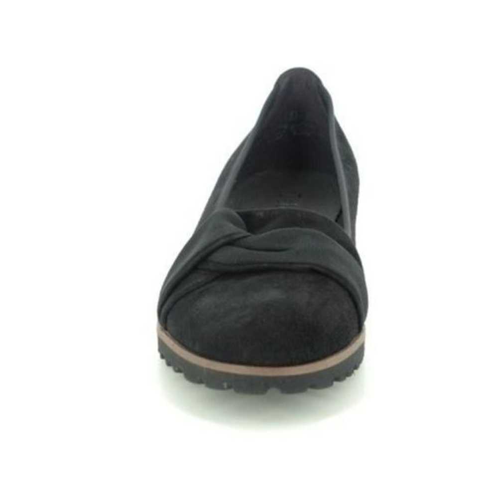 New 54.107.17 Black Suede Leather Ballet Flatby G… - image 4