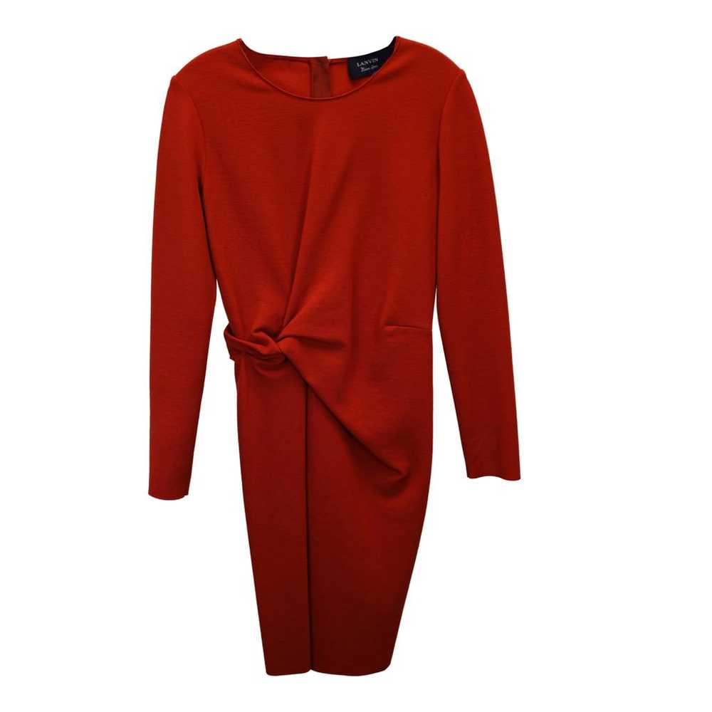 Lanvin Wool mid-length dress - image 1