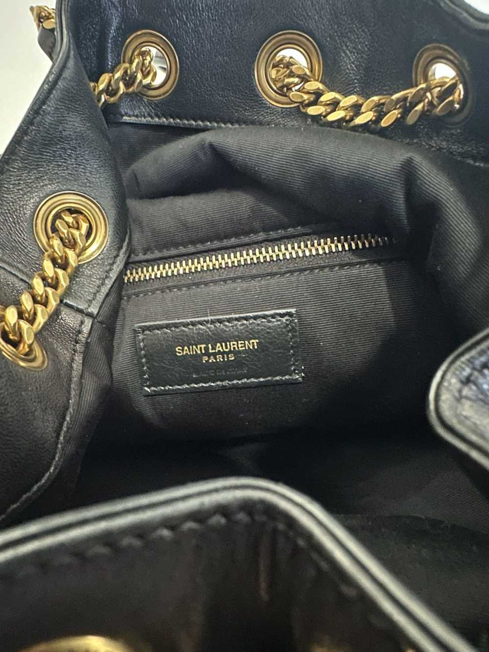 Yves Saint Laurent Joe Leather Backpack - image 3