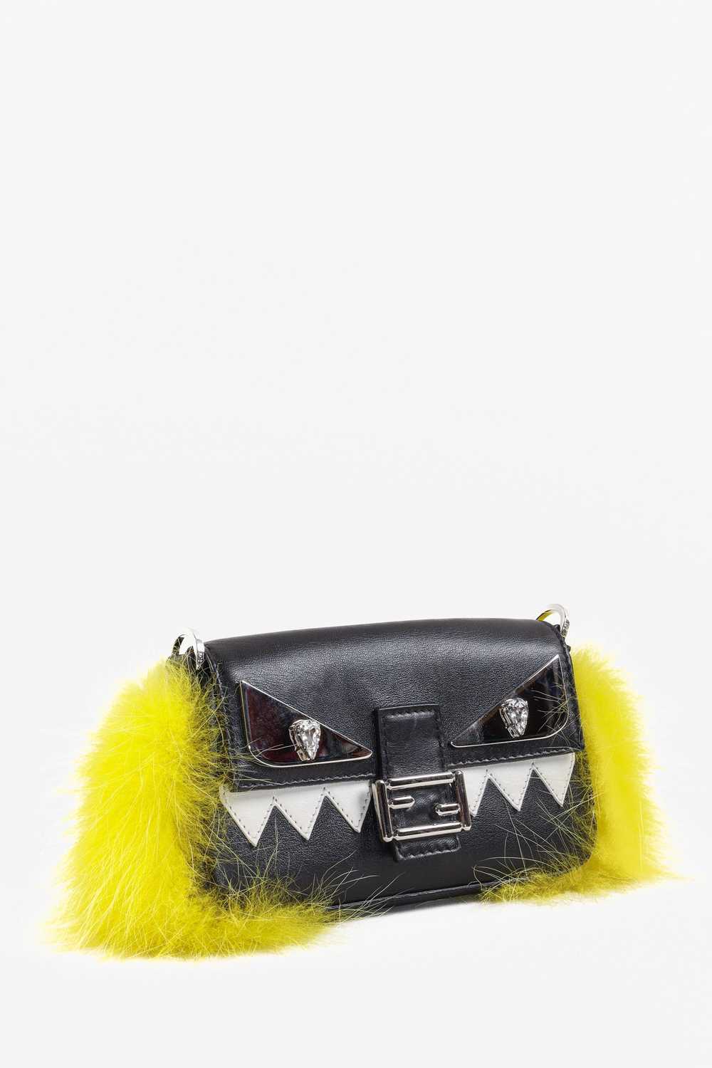 Fendi Fendi Baguette Micro Monster Crossbody Bag … - image 2