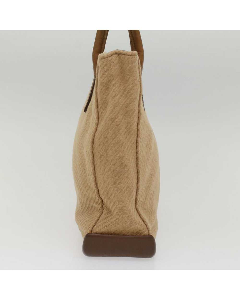 Prada Luxurious Brown Wool Tote Bag - image 4