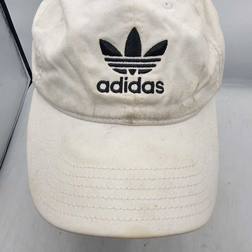 Adidas Adidas Adults White Athletic Hat Cap Outdo… - image 5