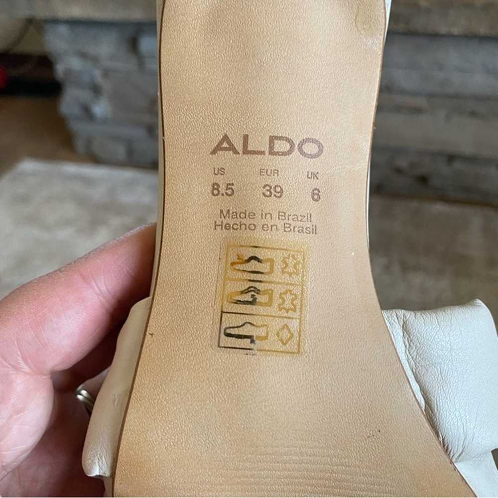 Aldo Syngrapha Dress Sandals Stiletto Open Toe He… - image 9