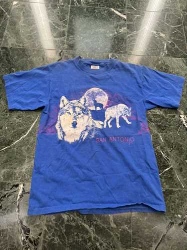 Other × Streetwear × Vintage San Antonio 90s wolf 