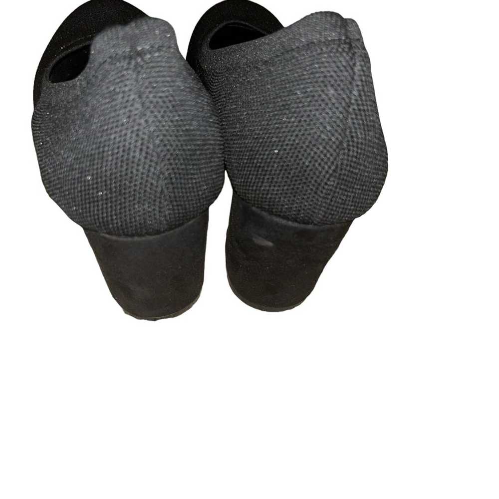 Torrid black Stretch Knit Pump 7.5 wide width sho… - image 3