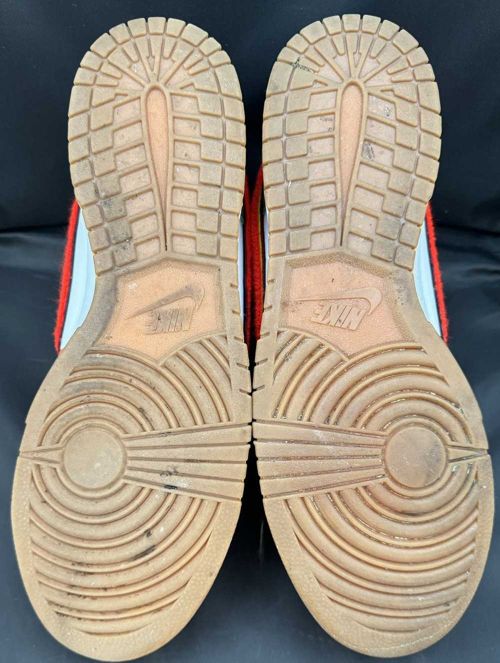 Nike Size 12 - Nike Dunk High Chenille Swoosh - image 8