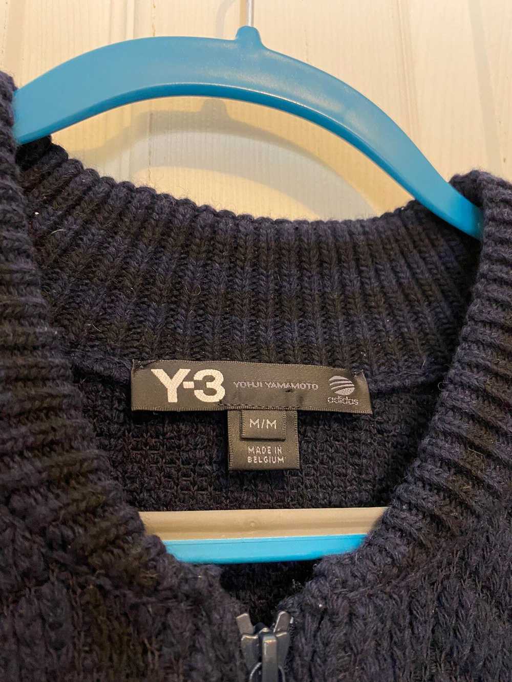 Adidas × Yohji Yamamoto Yohji Knit Zip Sweater - image 2