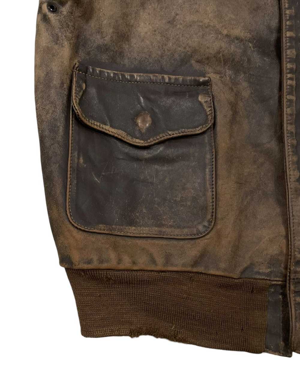Eastman Leather × Leather Jacket × Vintage Vintag… - image 5