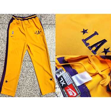 Nike LA Lakers 2000s NIKE Rewind pants warmup XL … - image 1