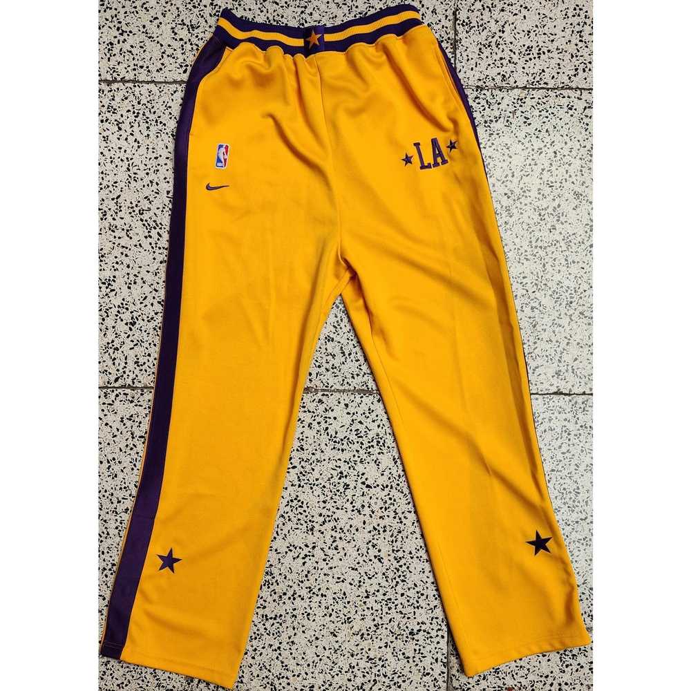 Nike LA Lakers 2000s NIKE Rewind pants warmup XL … - image 2