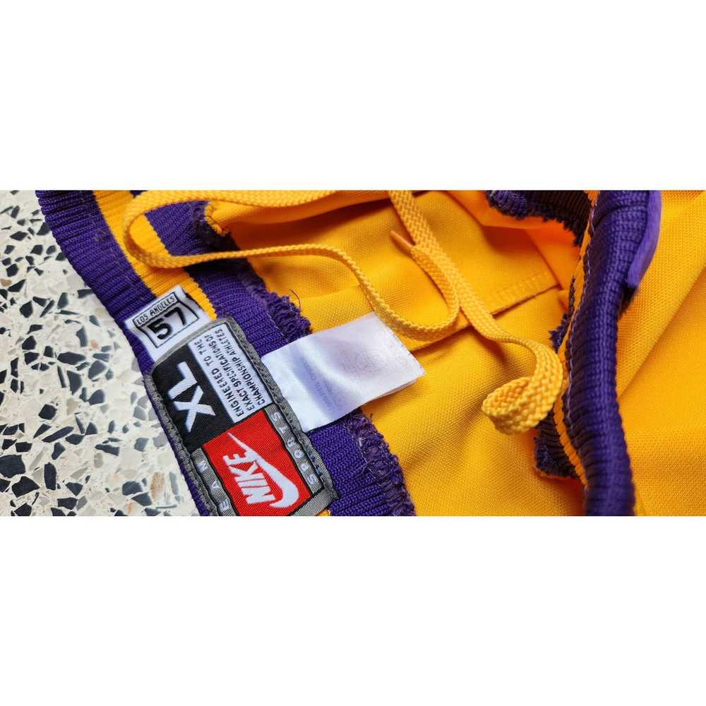 Nike LA Lakers 2000s NIKE Rewind pants warmup XL … - image 6