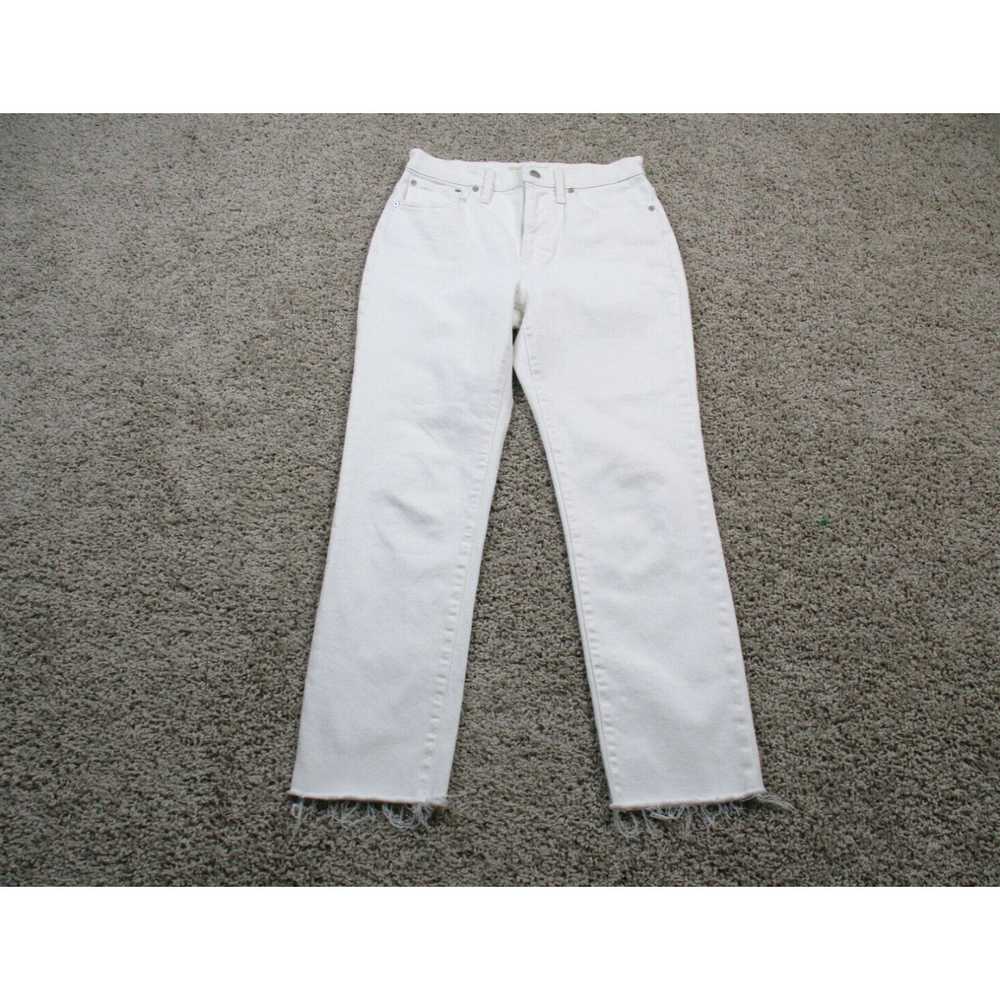 Madewell Madewell Jeans Womens 26 White The Perfe… - image 1