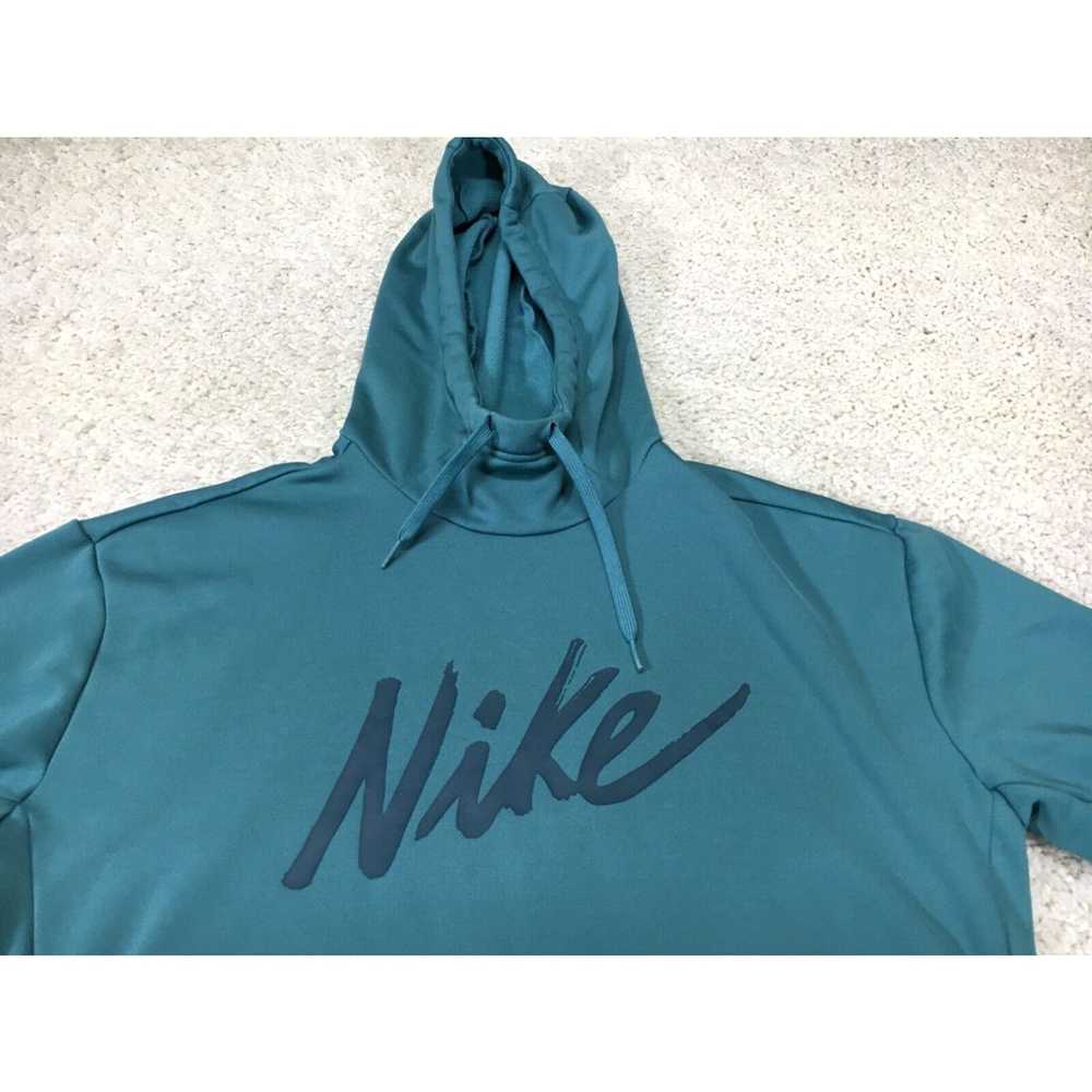 Nike Nike Sweater Womens Medium Blue Teal Hoodie … - image 2