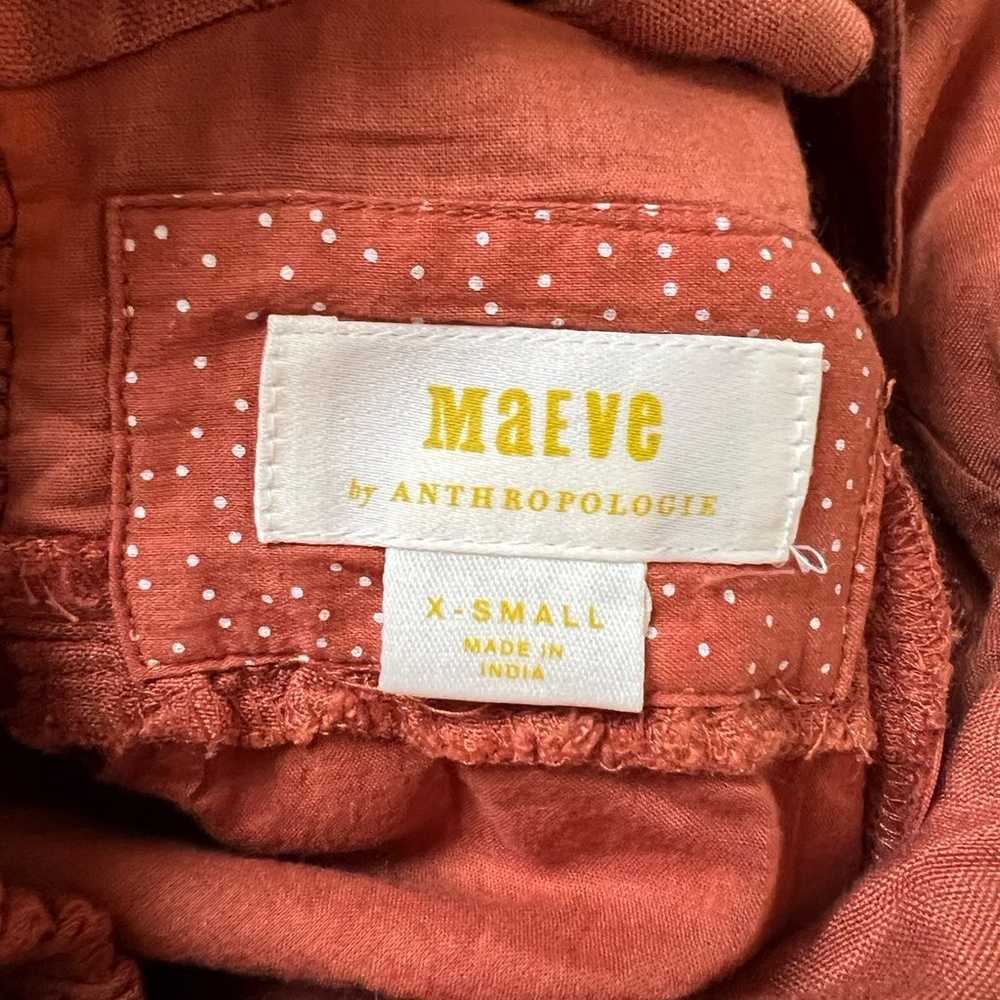 Anthropologie Maeve Twist-Front Mini Dress - image 10