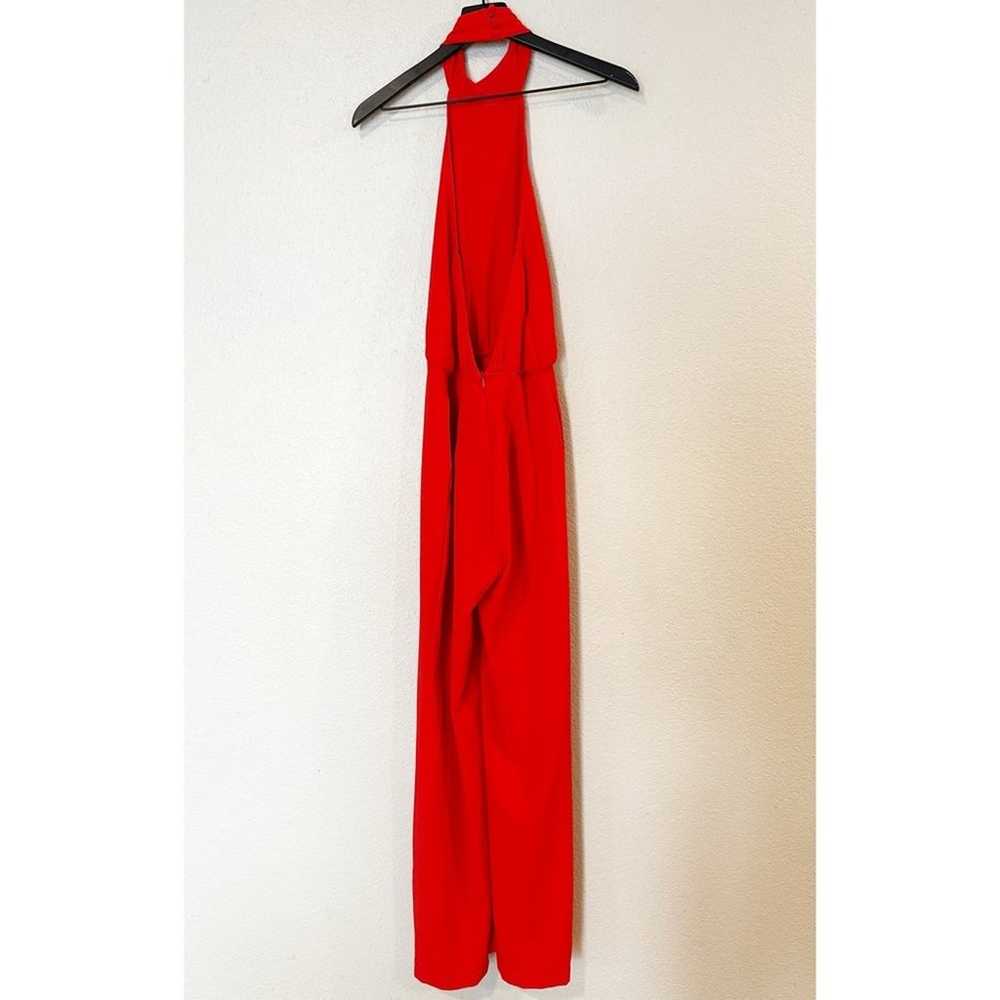 Lulus Moment for Life Red Halter Wide Leg Jumpsui… - image 7