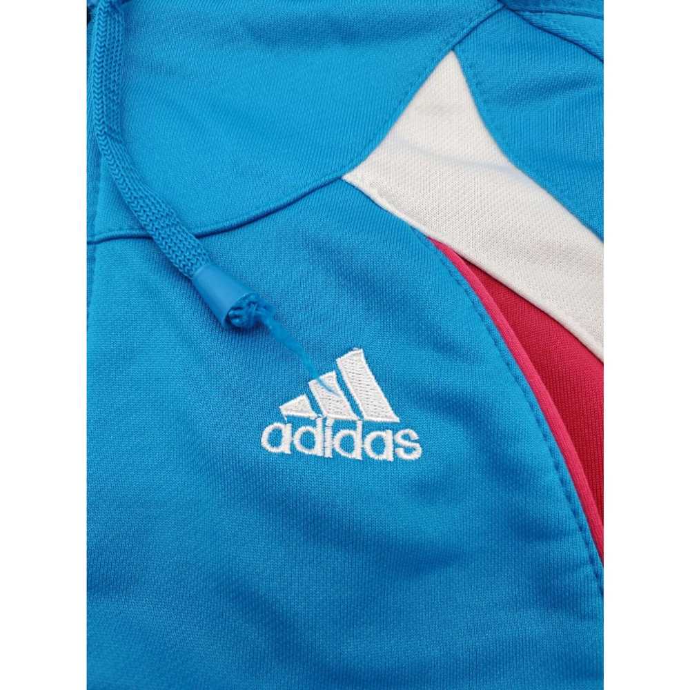 Adidas Adidas sweater Shortsleeve blue white pink… - image 2