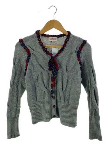 Vivienne Westwood Plaid Cable Knit Wool Knit Card… - image 1