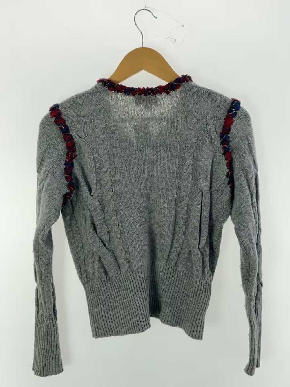 Vivienne Westwood Plaid Cable Knit Wool Knit Card… - image 2