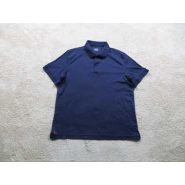 UNTUCKit UNTUCKit Polo Shirt Mens Medium Blue Sho… - image 1