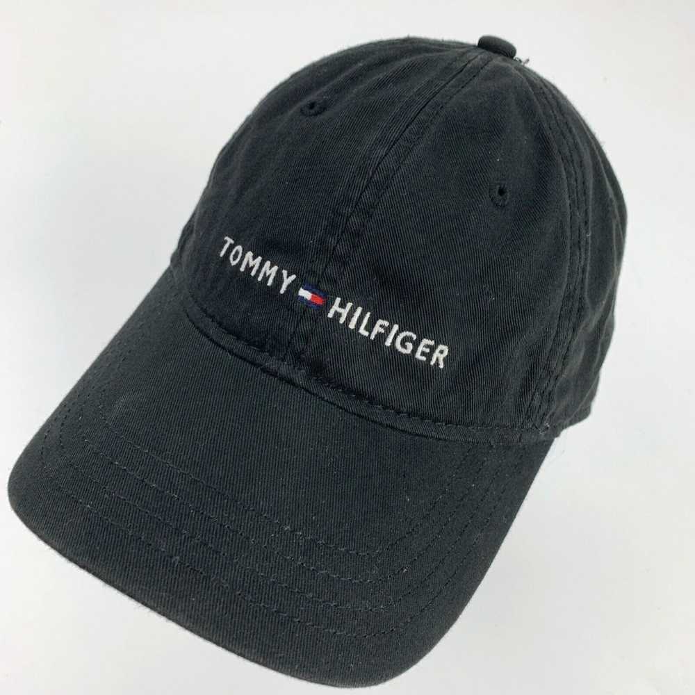 Tommy Hilfiger Tommy Hilfiger Black Ball Cap Hat … - image 1