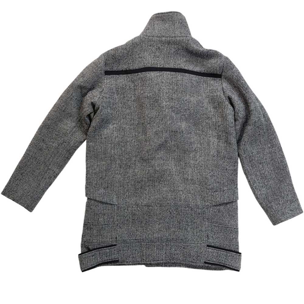 Iro COAT Iro grey and black tweed wool coat Size … - image 2