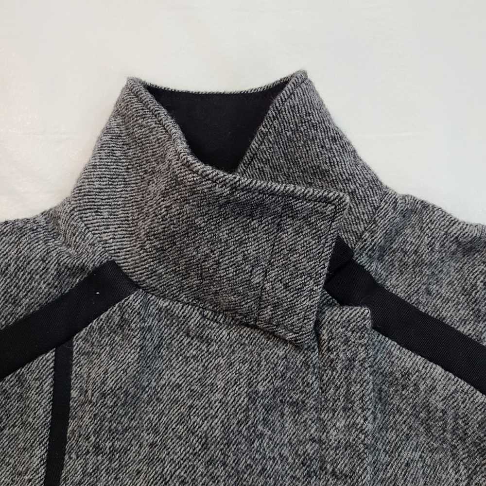 Iro COAT Iro grey and black tweed wool coat Size … - image 3
