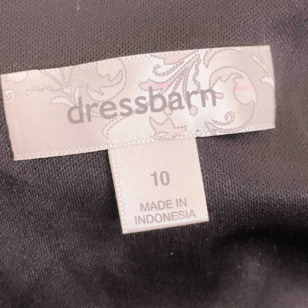 DRESSBARN Beaded Blouson Retro Dress 10 - image 8