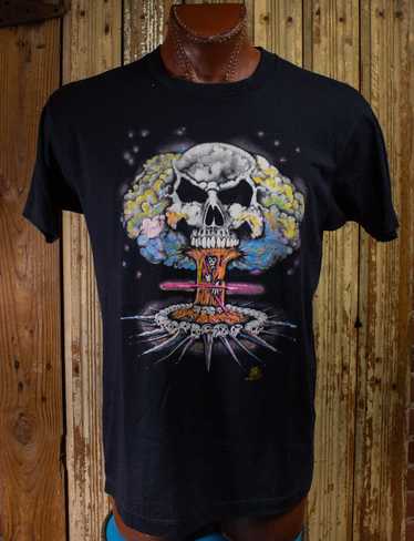 Vintage Vintage Atomic Skull Graphic T Shirt