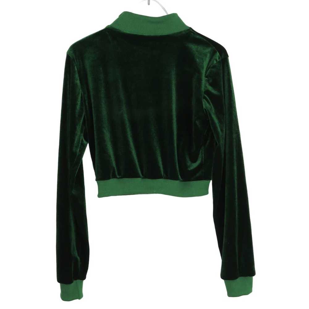 Shein SHEIN Y2k Emerald Green Velour Tracksuit Sm… - image 6