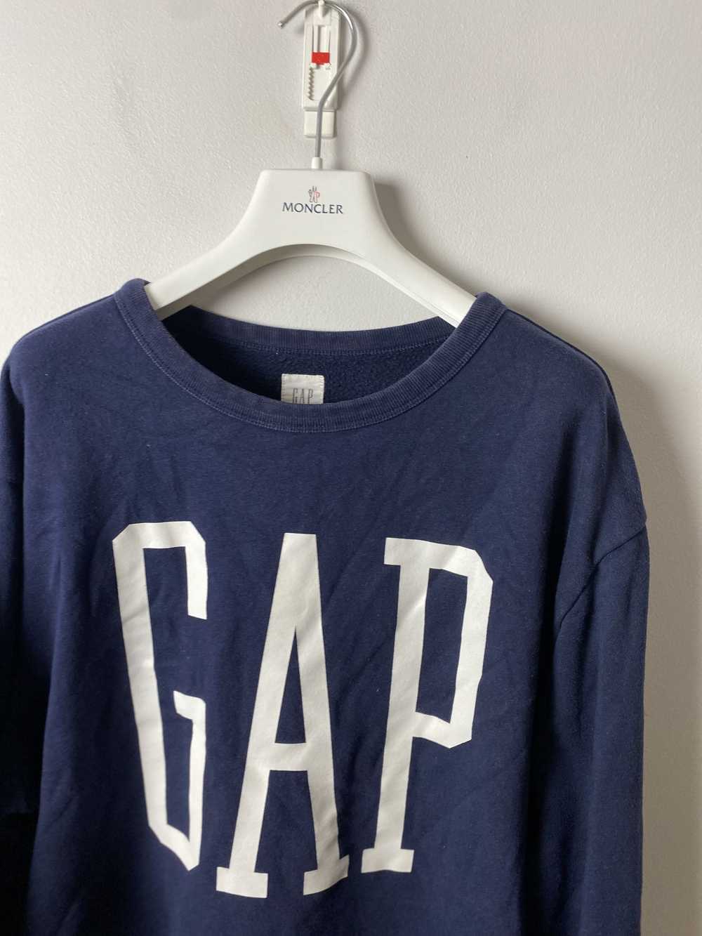 Gap × Streetwear GAP big logo crewneck sweatshirt… - image 2