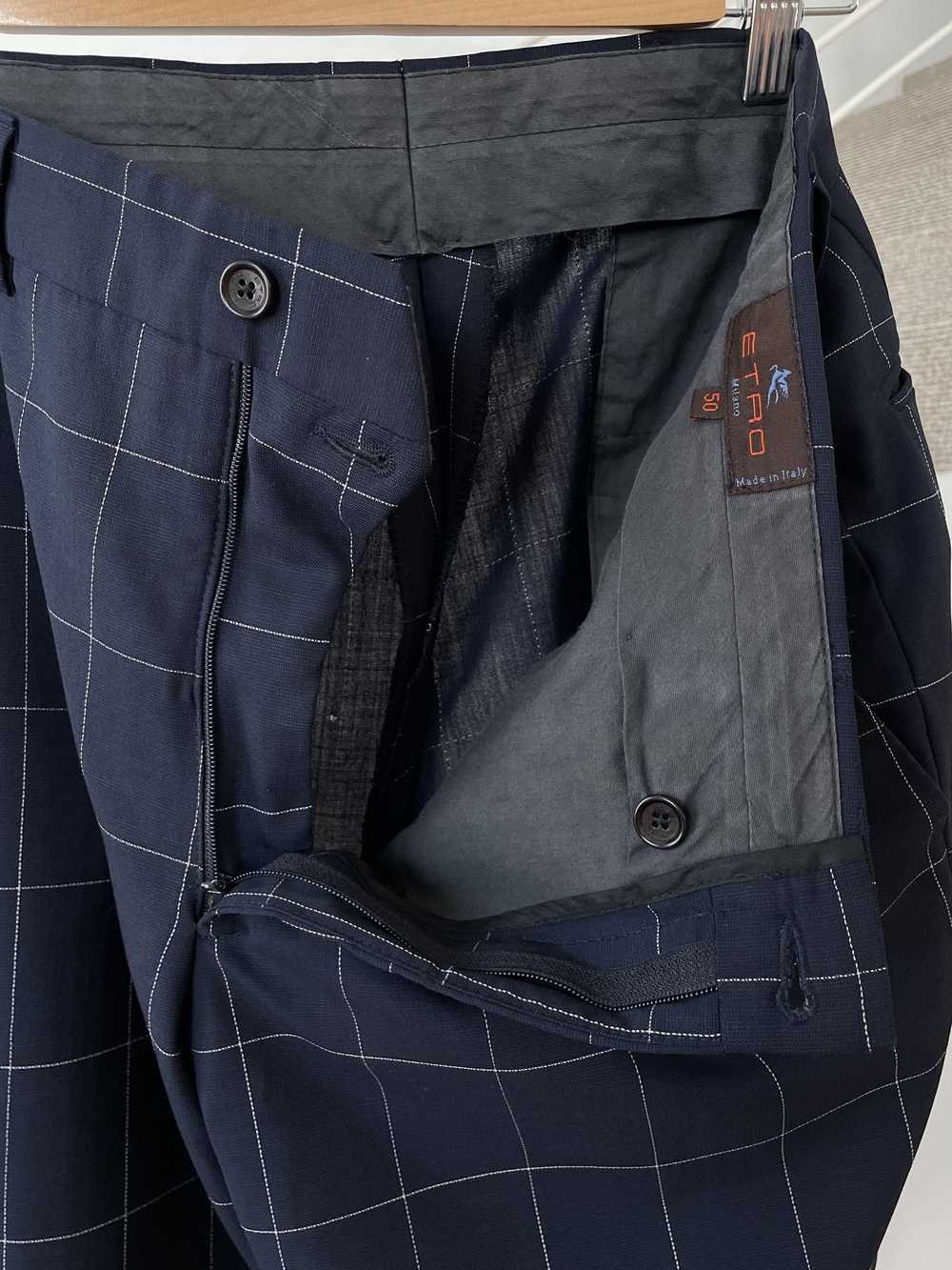 Etro × Suit ETRO Jacket Coat Blazer Trousers Suit… - image 9