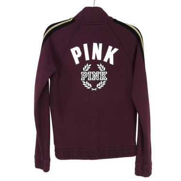 Pink × Victoria's Secret Y2k VS PINK Maroon & Gold