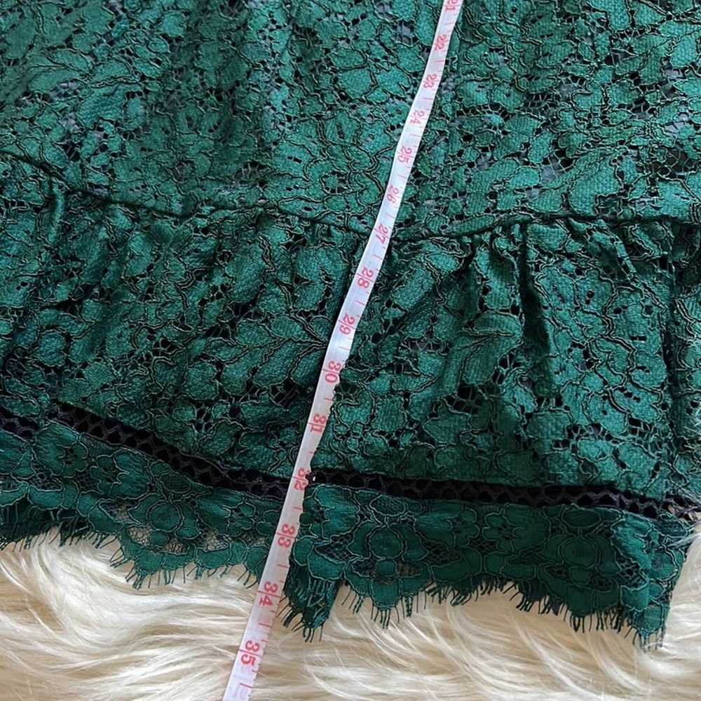 Eliza J Bell Sleeve Lace Cocktail Dress size 2 gr… - image 9