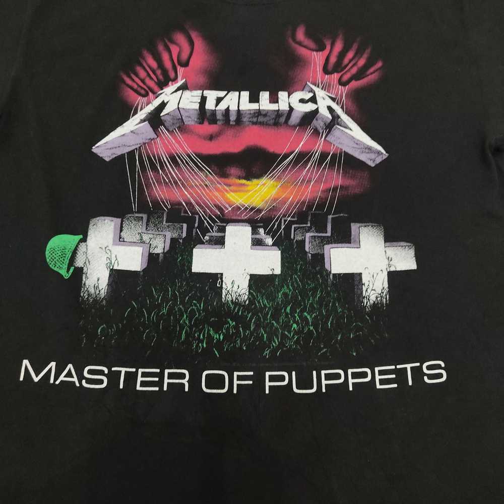 Band Tees × Metallica × Vintage METALLICA Master … - image 5