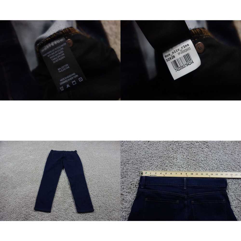 Olive Mott & Bow Jeans Womens 32x28 Blue Mom Oliv… - image 4