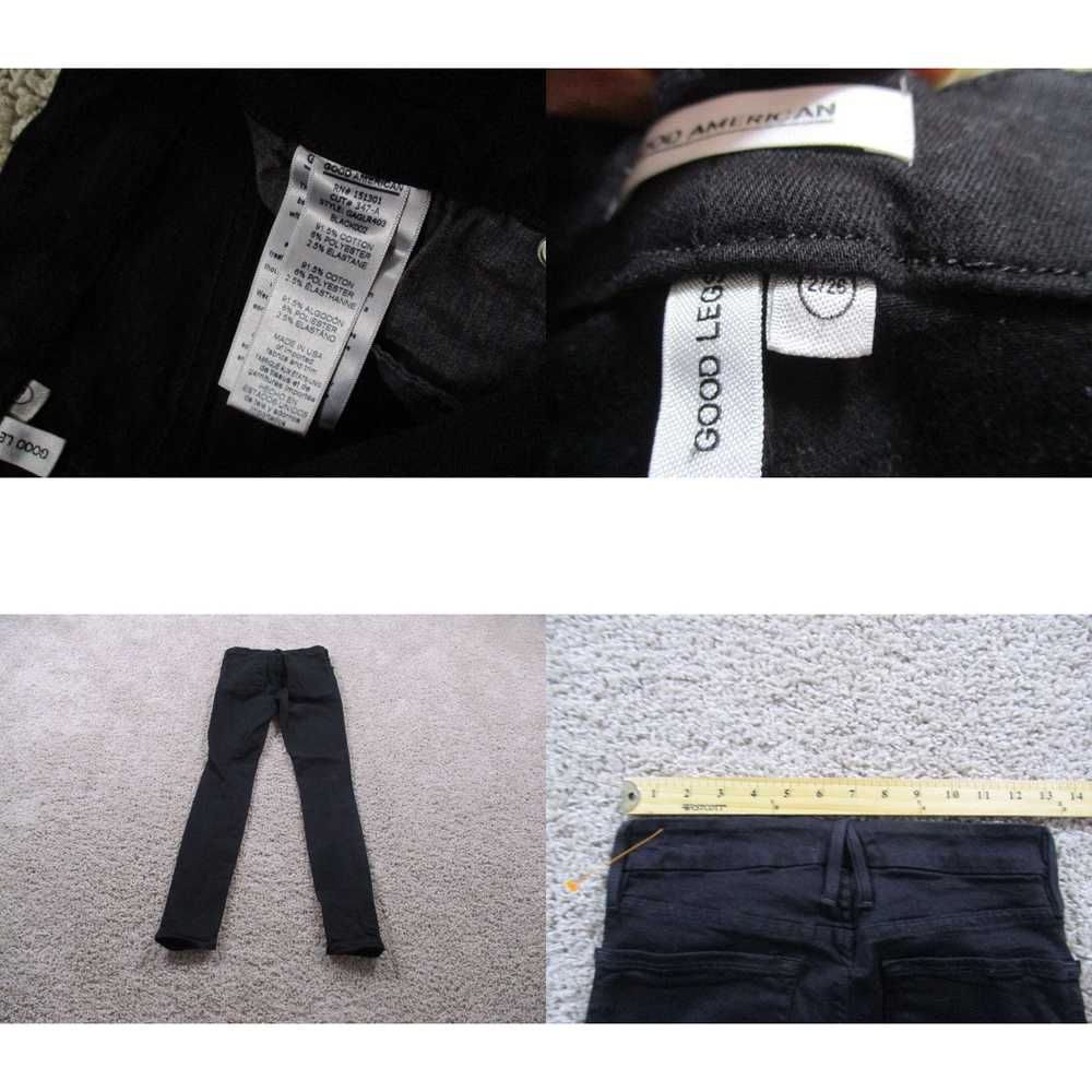 Good American Good American Jeans Womens 2 26 Bla… - image 4