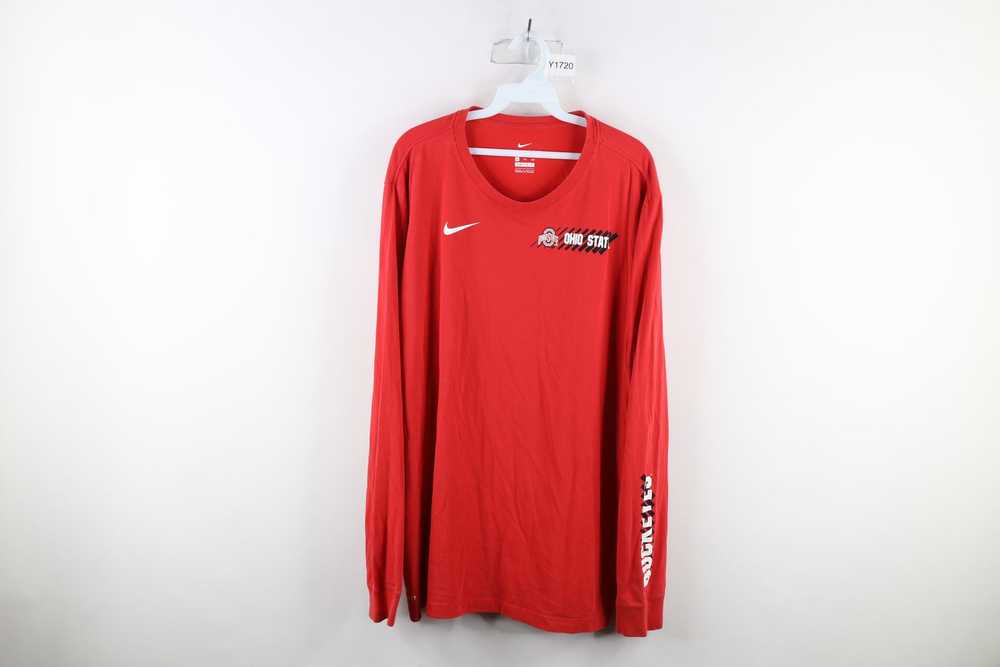 Nike × Vintage Nike The Ohio State University Lon… - image 1