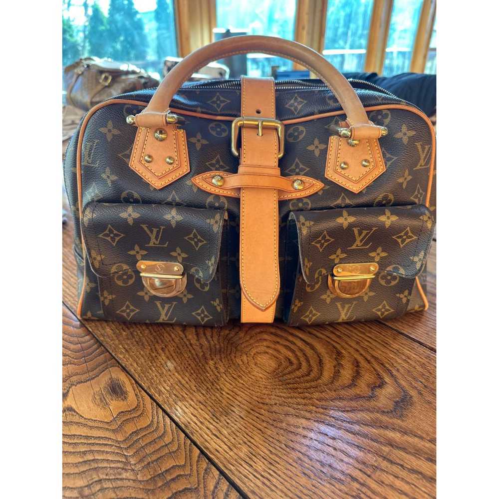 Louis Vuitton Manhattan leather handbag - image 2