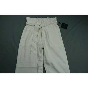 Vintage Joe's Jeans Retro High-Waist Belted Linen… - image 1